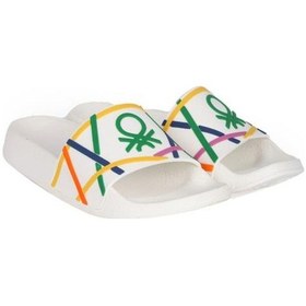 Resim United Colors Of Benetton Bn-1438 Kadın Terlik Beyaz 