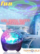 Resim Teknoloji Gelsin Şarjlı Disko Parti Bluetooth Hoparlör Tavan Yıldız Yansıtmalı Projeksiyon Speaker 