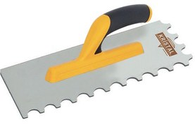 Resim Kristal Açık Plastik Saplı Mermer Malası Paslanmaz Çelik 