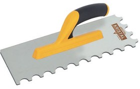 Resim Kristal Açık Plastik Saplı Mermer Malası Paslanmaz Çelik 