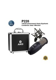 Resim Akg P220 Condenser Vokal Mikrofon 