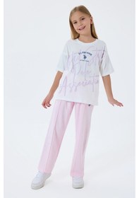 Resim U.s. Polo Assn. Kız Çocuk Pembe Pijama Takım Us2515-c-v1 Pembe 