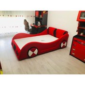 Resim Puf Bebe Montessori Serisi_yumuşacık Puf_çocuk_bebek Yatağı_arabalı Yatak 90x190 Ölçüde(YATAK DAHİLDİR) 