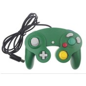 Resim Yeşil Kablolu Gamepad Nintendo Ngc Gc İçin Gamecube Denetleyicisi İçin Wii Wiiu Gamecube Joystick Joypad Oyun Aksesuarı 