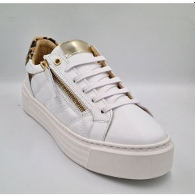 Resim Mammamia D25ka-7305 Beyaz Hakiki Deri Kadın Deri Sneaker Beyaz 