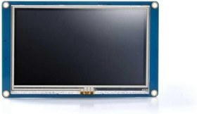 Resim NEXTION 4.3 Inch HMI Akıllı Dokunmatik TFT Lcd Ekran - 16 MB Dahili Hafıza 