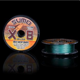 Resim Effe Sumo X8 150 Mt. 0,08mm Yeşil İp Misina - Standart 