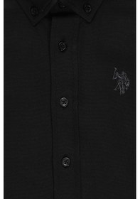 Resim U.S. Polo Assn. U.s. Polo Assn. Erkek Çocuk Siyah Gömlek Basic 50324687-vr046 