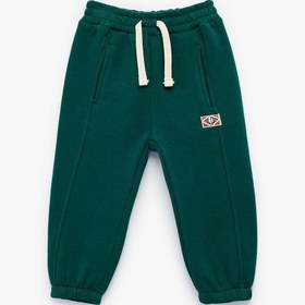 Resim Koton Beli Bağcıklı Cep Detaylı Pamuklu Jogger Eşofman Altı Yeşil 6smb40039tk Yeşil 