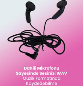 Resim Goldsmart Mp3-224 Pembe 8gb Digital Ses Kayıt Özellikli Mp3 Player 