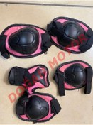 Resim BY KUBİLAY Bisiklet Dizlik Dirseklik Avuç Içi Koruma Seti A Kalite 