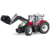 Resim Bruder Steyr 6300 Terrus Kepçeli Traktör Br03181 