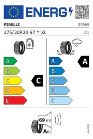 Resim Pirelli 325/35 R22 114W Xl Scorpion Winter (L) Oto Kış Lastiği (Üretim Yılı: 2023) 