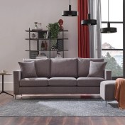 Resim Enza Home Linea 3'lü Koltuk - Gri 