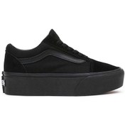 Resim Vans Ua Old Skool Stackform Kadın Günlük Ayakkabı Vn0a7q5mbka1 Siyah Vn0a7q5mbka1 Siyah 