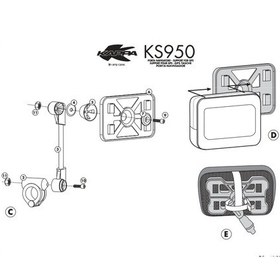 Resim Kappa Ks950 Gps Çantası 