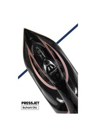 Resim GoldMaster Airjet 2400 Watt Seramik Tabanlı Geniş Su Tanklı 170 gr Etkili Şok Buharlı Ütü 