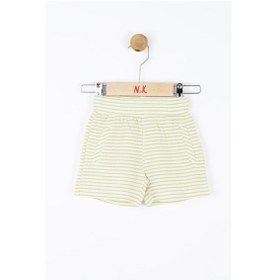 Resim Kız Bebek Cremo Şort 56606 Ekru-yeşil Ekru - Yeşil 