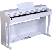 Resim Bolanschi BL-8808 HA-WH Hammer Action Dijital Piyano (Beyaz) 
