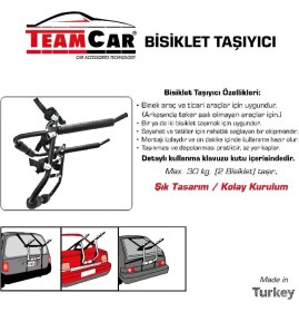 Resim Drs Tuning Bisiklet Taşıyıcı Aparat Maks 2 Bisiklet 30 kg Kapasite 