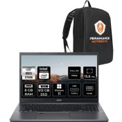Resim Acer Aspire 5 Intel Core I5 12450H 8gb 512GB SSD 15.6'' Fhd W11H Taşınabilir Bilgisayar & Per4 Çanta NXKN4EY003P352 