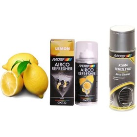 Resim Motip Klima Dezenfektan Temizleyici Limon Airco Refresh Lemon Airco Klima Temizleyici Sprey 400 ml 