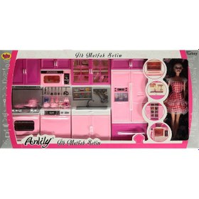 Resim Oydaş Oyuncak Anlily Bebekli Mutfak Seti 