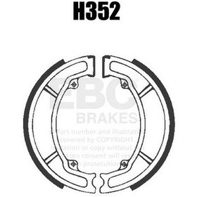 Resim Ebc H352 Yaylı Kampana Seti Honda 