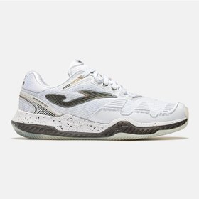 Resim Joma Tpoıs2602ac Point Toprak & Sert Kort Erkek Tenis Ayakkabısı Beyaz 