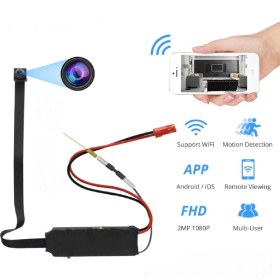 Resim Bintech Ip Modül Kamera Bakıcı ve Bebek Güvenlik Kamerası 1080P Fuulhd Kamera 