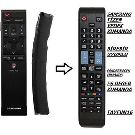 Resim Samsung İle Uyumlu Akıllı Kumanda Bn59-01220d Tizen J Serisi Yedek Kumanda 