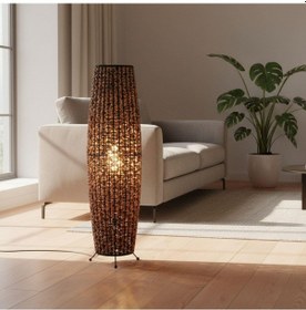 Resim Sıyah Nat.hasır Lambader 25x87cm Yok 