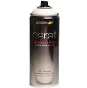 Resim Motip Carat Sprey Boya Ral 9010 Beyaz Mat 400 ml 