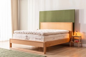 Resim %100 Doğal Yün Yatak Pedi - 140x200 