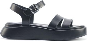 Resim Nine West Velart 5Fx Siyah Kadın Kalın Taban Sandalet 