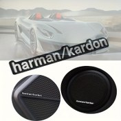 Resim 1/4 adet Alüminyum Alaşımlı Malzeme Basit ve Küçük Pratik Yapıştır Harman/Kardon Harman Taktuk Ses Kartı Modifikasyonu Araba Çıkartması Ses Kartı Modifikasyonu Araba Penceresi, Bagaj, Ev Penceresi, Ayna, En Temiz ve Pürüzsüz Yüzeyler 