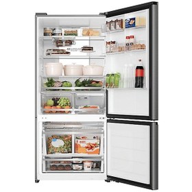 Resim Haier HDR5818DNSS 640 L No Frost Alttan Donduruculu Buzdolabı 