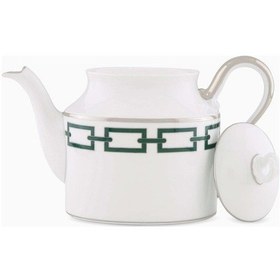 Resim Seramik Çaydanlık Catene 900ml Ginori 1735 Gio Ponti Motifli, Kapaklı, El Yapımı Çok Renkli 