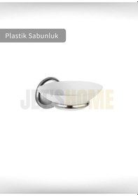 Resim Jet's Home Sabunluk Paslanmaz Katı Sabun Tutucu Sabun Düzenleyici Plastik Krom Krom 