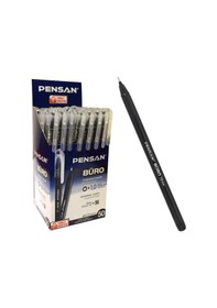 Resim Pensan Büro Tükenmez Kalem 1Mm 2270 Siyah 50'Li 