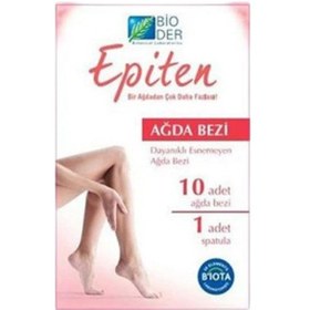 Resim Bioder Epiten Ağda Bezi 10 Adet 