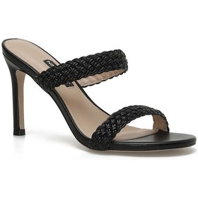 Resim Nine West Sonıya 3fx Siyah Kadın Topuklu Terlik 000000000101337718 Siyah 