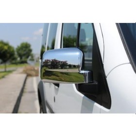 Resim Ford Connect 2009-2013 Abs Krom Kaplama Ayna Kapağı 