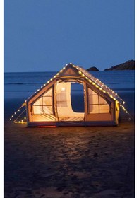 Resim 6 Kişilik 4 Mevsim Şişme Kamp Çadırı 6m2 300cm X 200cm X 210cm 42 