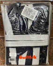 Resim Özdilek Deep Blue Şalyaka Kadife Bornoz L Beden Çok Renkli 