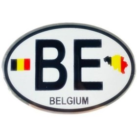 Resim Genel Markalar Arma BE Belgıum oval 125x85 mm armalı / YACIY173 