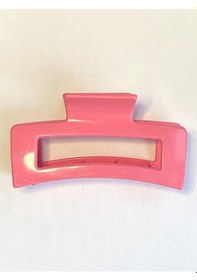 Resim Pembe Renk Televizyon Model Mandal Saç Tokası 11 Cm - Şık Ve Dayanıklı Pembe 