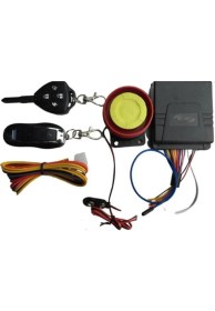 Resim Hubstein Motosiklet Alarm ve Çalıştırma Seti Motosiklet Uzaktan Kumanda Alarm Sistemi -Pil Destekli-Alarmseti 