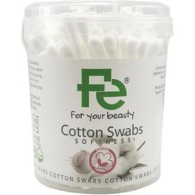 Resim Fe Cotton Swabs Kulak Temizleme Pamuğu 100'lü 