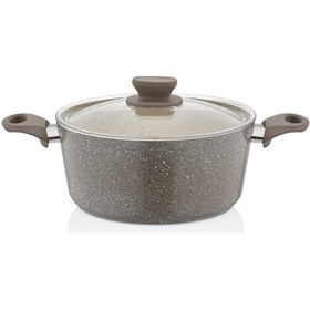 Resim Panamera Granit Ezme Derin Tencere 28 Cm 